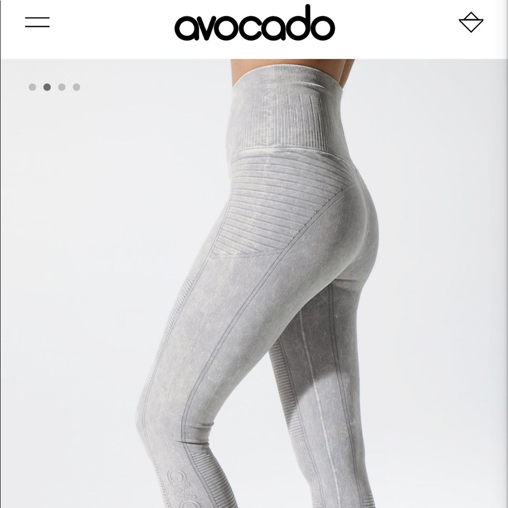 Grey avocado leggings